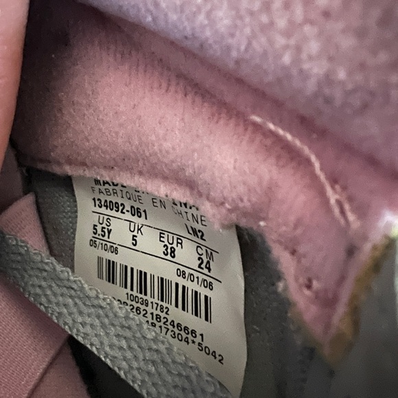 Jordan pink and grey retro 5’s - Picture 6 of 12